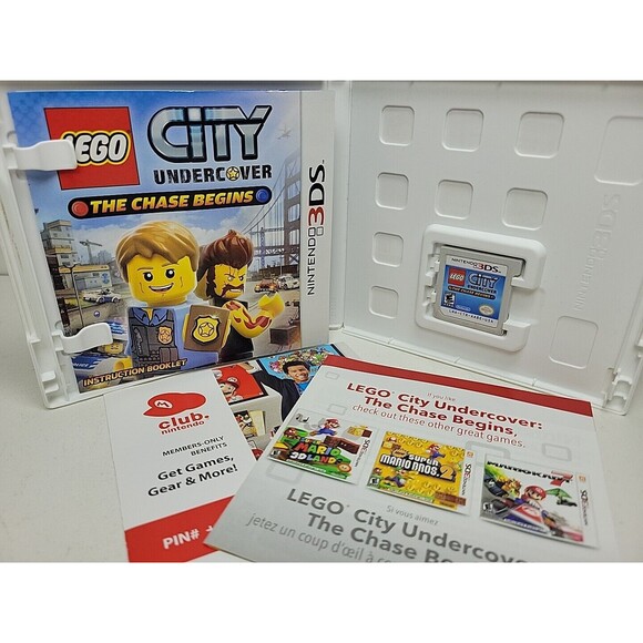 Lego City Undercover The Chase Begins Nintendo 3DS CIB Authentic Working - Picture 3 of 5